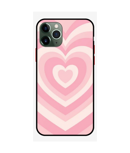 Husa IPhone 15 Pro, Protectie AirDrop, Heart is Pink